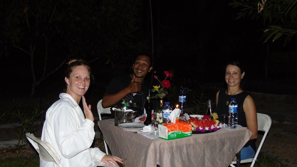 فندق Timbanglawangفي  Orchid Bungalow & Restaurant المظهر الخارجي الصورة